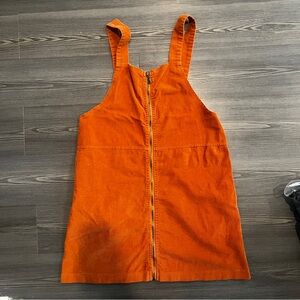 Orange Sleeveless Dress